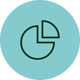 icon of a pie chart.