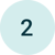 Icon of the number 2.